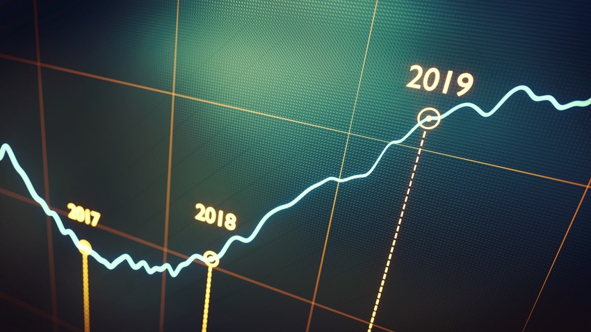 A line graph shows data trends from 2017 to 2019, highlighting notable increases and decreases, including an evident increase in doctor salary in 2017-2018.