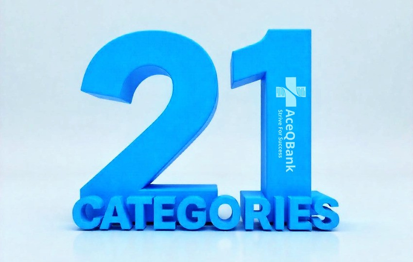 Blue 3D text reads "21 Categories," with a logo on the number one, perfect for those focused on MCCQE1 exam preparation.